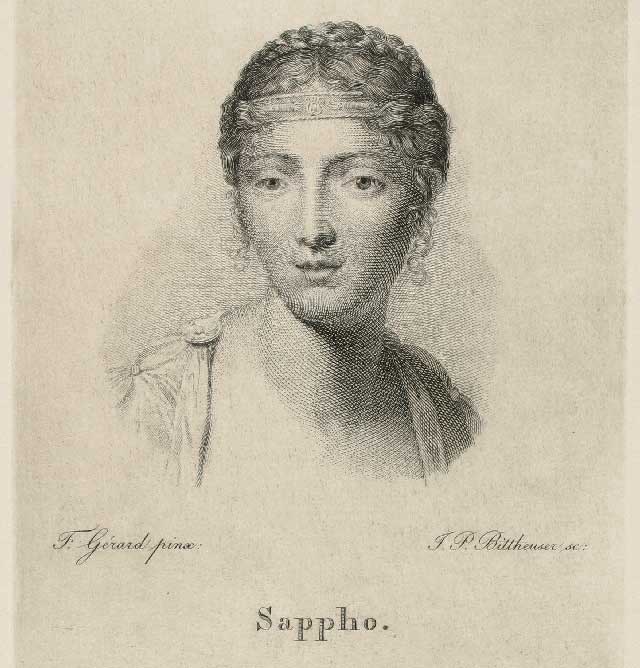 Bildniss von Sappho